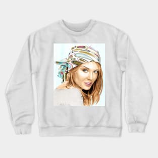 Kylie Minogue - bandana/kerchief (color version) Crewneck Sweatshirt